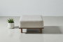 Atelier Del Sofa Puff Texturizado Coco Blanco
